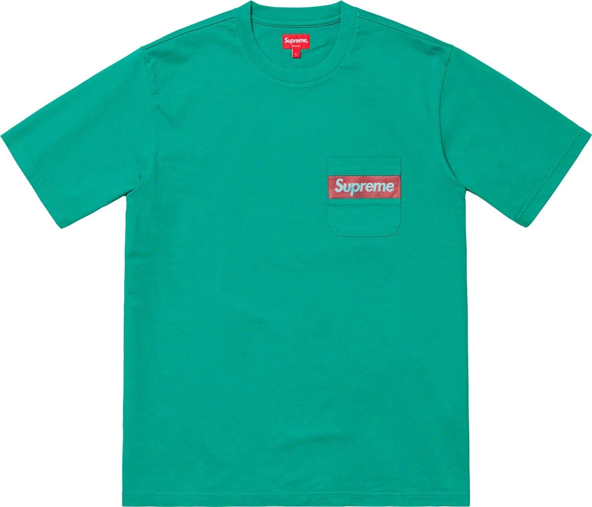 Mesh Stripe Pocket Tee view 2
